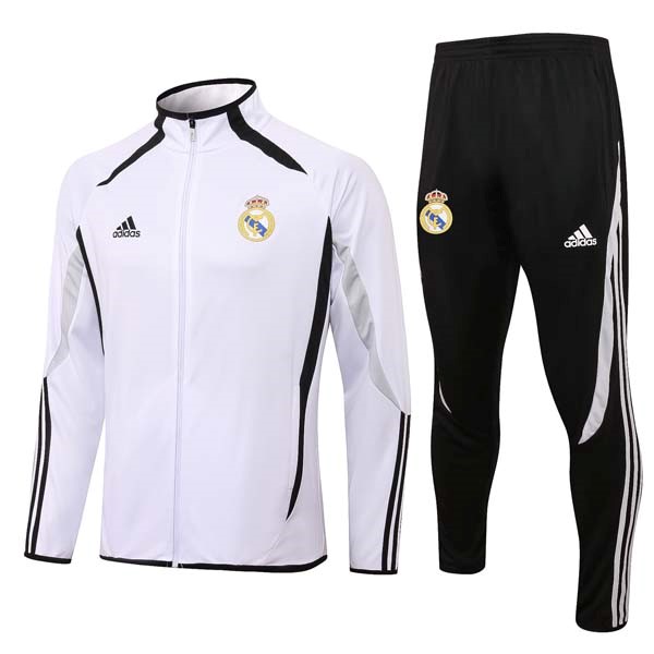 Survetement Real Madrid 2022-23 Blanc Noir